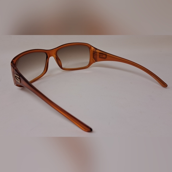 Gucci Sunglasses Vintage 90s Y2K Tom Ford Orange Brown GG2550/S LU4 58-15-125 - Picture 5 of 13